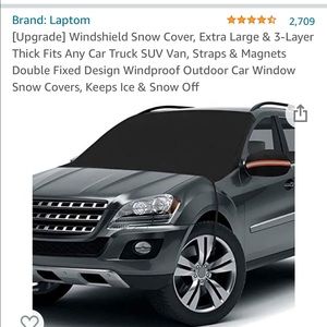 Windshield Snow Cover